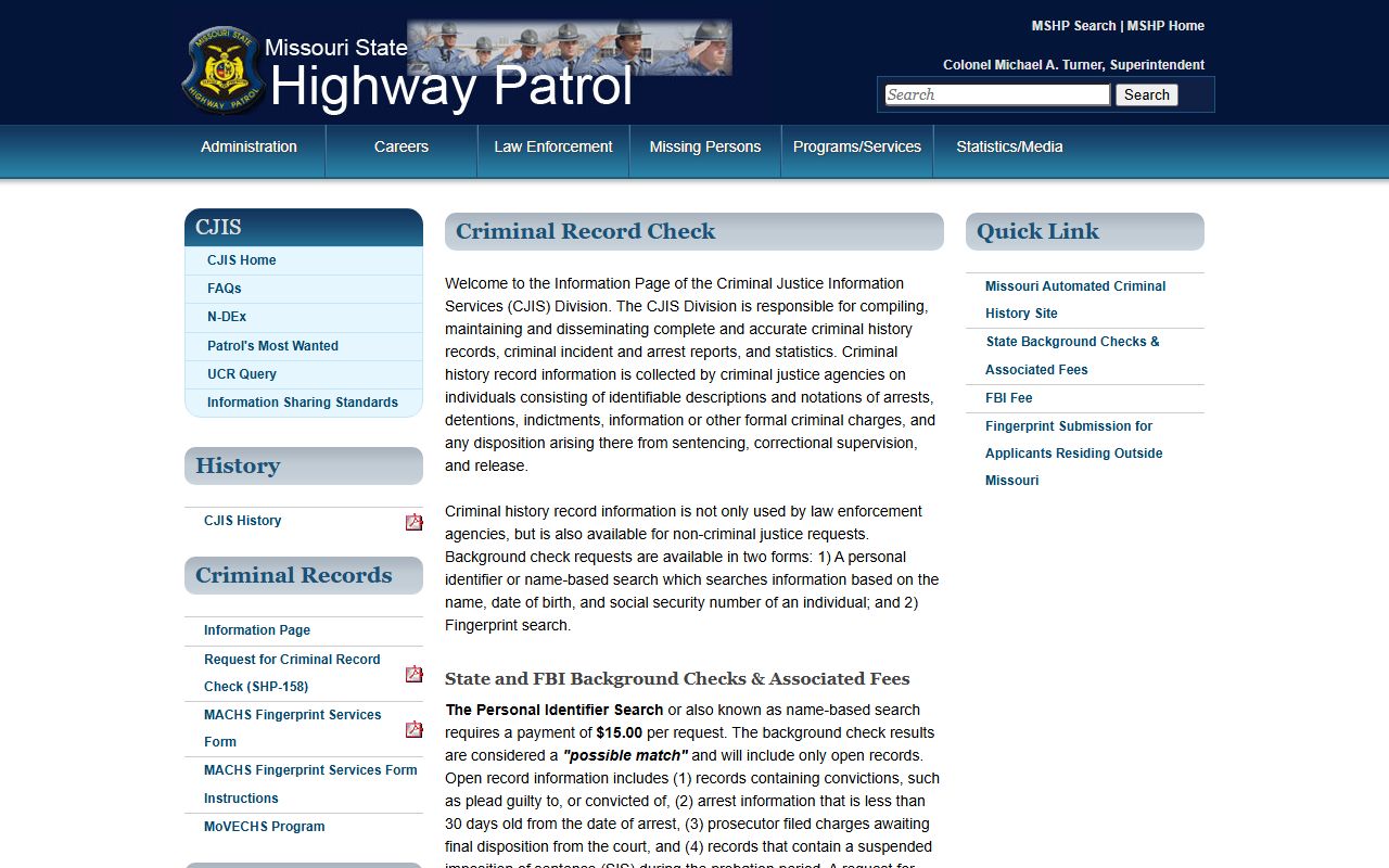 Schuyler County criminal court records Missouri criminal record check source